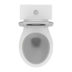 Ideal Standard Eurovit+ Comfort Height Close Coupled Toilet With Soft Close Seat -Bathroom And Toilet e218401 d3