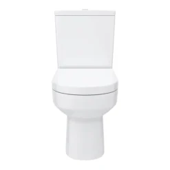 EcoDelux Metro Water Saving Close Coupled Toilet + Soft Close Seat -Bathroom And Toilet ecometcc d2