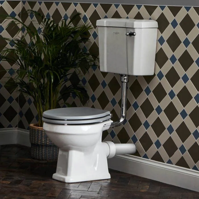 Bayswater Fitzroy Comfort Height Traditional Low Level Toilet With Ceramic Lever Flush 3 Bayswater Fitzroy Comfort Height Traditional Low Level Toilet With Ceramic Lever Flush