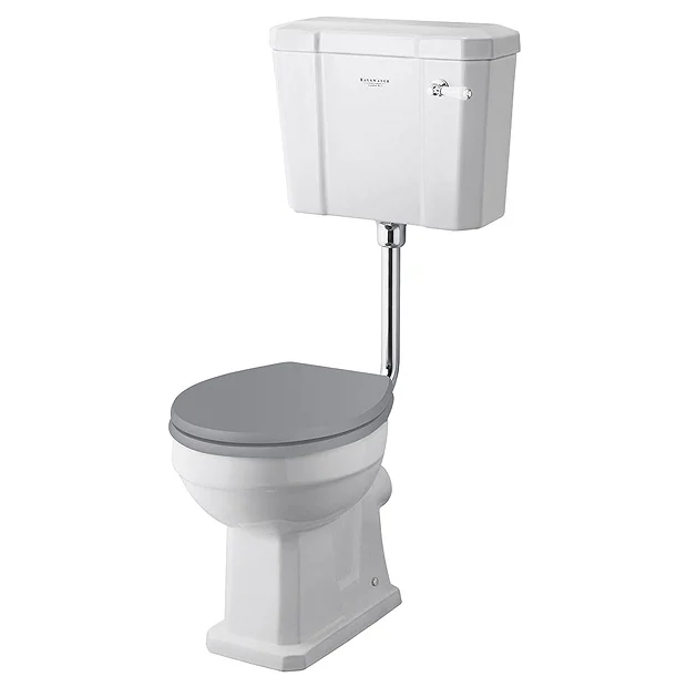Bayswater Fitzroy Comfort Height Traditional Low Level Toilet With Ceramic Lever Flush 4 Bayswater Fitzroy Comfort Height Traditional Low Level Toilet With Ceramic Lever Flush - Image 2