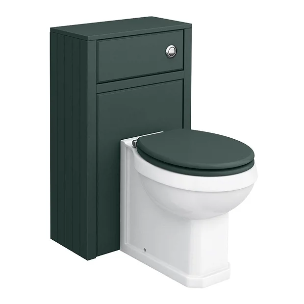 Chatsworth Traditional 500mm Green Toilet Unit + Pan 4 Chatsworth Traditional 500mm Green Toilet Unit + Pan - Image 2
