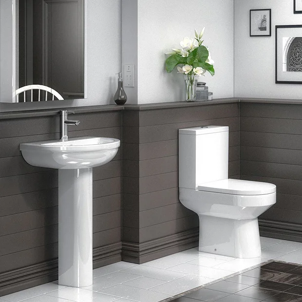 Harmony Close Coupled Toilet + Soft-Close Seat 5 Harmony Close Coupled Toilet + Soft-Close Seat - Image 3