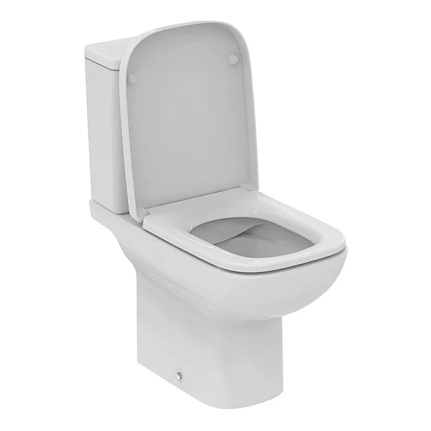 Ideal Standard I.Life A 6/4 Litre Rimless Close Coupled Open Back WC + Soft Close Seat 3 Ideal Standard I.Life A 6/4 Litre Rimless Close Coupled Open Back WC + Soft Close Seat