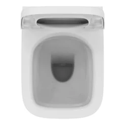 Ideal Standard I.Life S Compact Rimless Back To Wall WC + Soft Close Seat -Bathroom And Toilet isilfswc d1