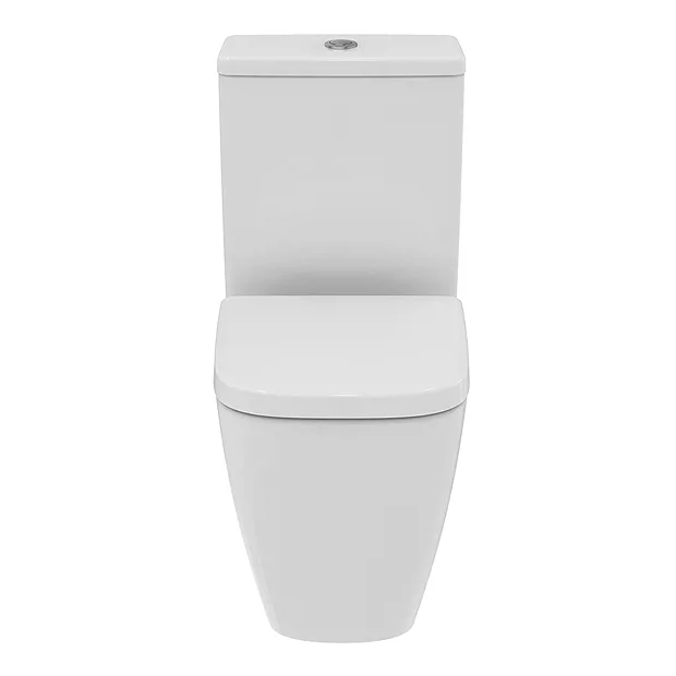 Ideal Standard I.Life S Compact 4/2.6 Litre Rimless Close Coupled Open Back WC + Soft Close Seat 7 Ideal Standard I.Life S Compact 4/2.6 Litre Rimless Close Coupled Open Back WC + Soft Close Seat - Image 5
