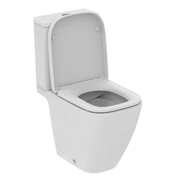 Ideal Standard I.Life S Compact 4/2.6 Litre Rimless Close Coupled Open Back WC + Soft Close Seat 3 Ideal Standard I.Life S Compact 4/2.6 Litre Rimless Close Coupled Open Back WC + Soft Close Seat