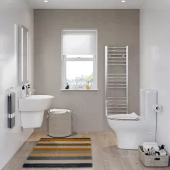 Crosswater Kai Compact Close Coupled Toilet + Soft Close Thin Seat