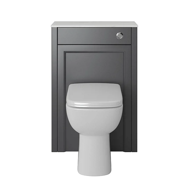 Heritage Caversham 600mm WC Unit Only - Graphite 3 Heritage Caversham 600mm WC Unit Only - Graphite