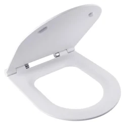 BagnoDesign Koy Matt White Rimless Wall Hung Toilet With Soft Close Seat