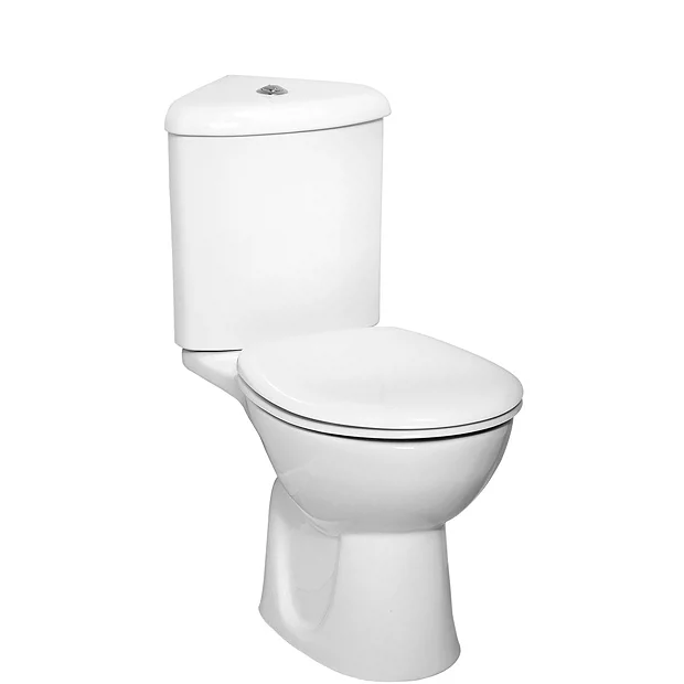 VitrA - Layton Corner Close Coupled Toilet (Open Back) 4 VitrA - Layton Corner Close Coupled Toilet (Open Back) - Image 2