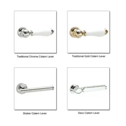 Heritage - Granley Close Coupled Standard Height WC & Cistern -Bathroom And Toilet leversnnnnnnnn