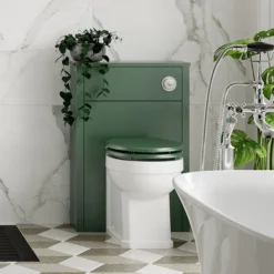 Old London 550mm WC Unit - Hunter Green 7 Old London 550mm WC Unit - Hunter Green -Bathroom And Toilet lon841 d1