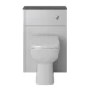 Heritage Lynton 550mm WC Unit Only - Dove Grey 1 Heritage Lynton 550mm WC Unit Only - Dove Grey -Bathroom And Toilet lydgwcu550 l