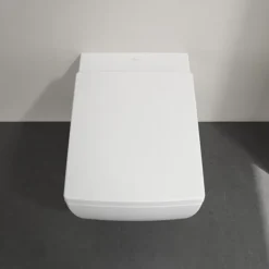 Villeroy & Boch Villeroy And Boch Memento 2.0 DirectFlush Rimless Wall Hung Toilet + Soft Close Seat -Bathroom And Toilet m2drwhwc d3