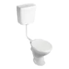 Armitage Shanks Sandringham 21 Magnia Low Level WC With Push Button Flush + Soft Close Seat -Bathroom And Toilet magniawc l