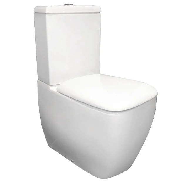 RAK Metropolitan Close Coupled BTW Toilet + Quick Release Soft Close Urea Seat 4 RAK Metropolitan Close Coupled BTW Toilet + Quick Release Soft Close Urea Seat - Image 2