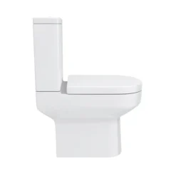 Metro Rimless Close Coupled Modern Toilet + Soft Close Seat 10 Metro Rimless Close Coupled Modern Toilet + Soft Close Seat -Bathroom And Toilet metcc d3