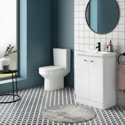 Metro Close Coupled Modern Toilet + Soft Close Seat -Bathroom And Toilet metcc detail2