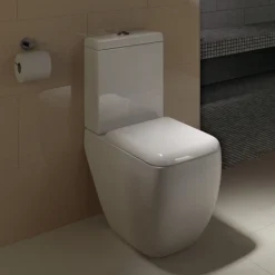 RAK Metropolitan Close Coupled Modern Toilet + Soft Close Seat 7 RAK Metropolitan Close Coupled Modern Toilet + Soft Close Seat -Bathroom And Toilet metpakscdl d1