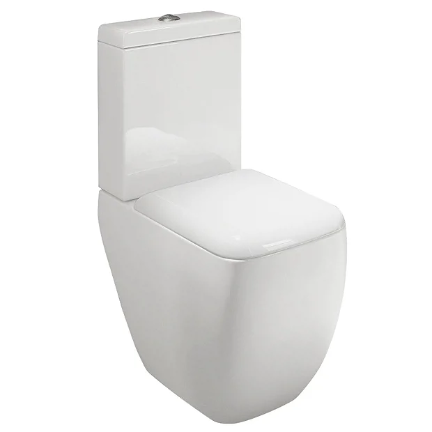 RAK Metropolitan Close Coupled Modern Toilet + Soft Close Seat 4 RAK Metropolitan Close Coupled Modern Toilet + Soft Close Seat - Image 2
