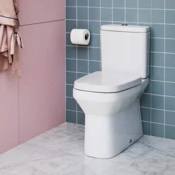 Britton MyHome Close Coupled Back-to-Wall Toilet + Soft Close Seat