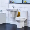 Britton MyHome Close Coupled Toilet + Soft Close Seat 1 Britton MyHome Close Coupled Toilet + Soft Close Seat -Bathroom And Toilet mhccwc d1