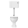 Milton Traditional Comfort Height Mid-Level Toilet + White Soft Close Seat