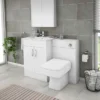 Toreno 500mm BTW Toilet Unit Inc. Cistern + Square Pan (Depth 200mm) 1 Toreno 500mm BTW Toilet Unit Inc. Cistern + Square Pan (Depth 200mm) -Bathroom And Toilet modbtwsq d6