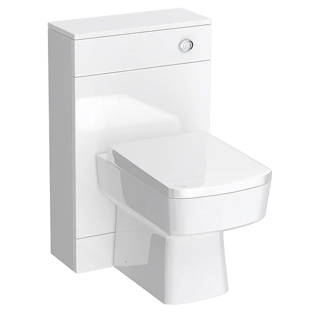 Toreno 500mm BTW Toilet Unit Inc. Cistern + Square Pan (Depth 200mm) 4 Toreno 500mm BTW Toilet Unit Inc. Cistern + Square Pan (Depth 200mm) - Image 2