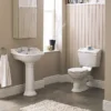 Monaco Traditional Close Coupled Toilet + Soft Close Seat