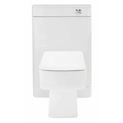 Monza BTW Toilet With Bliss Square Pan + Soft Close Seat -Bathroom And Toilet monzabtwtoiletwithblisssquarepanseatd1