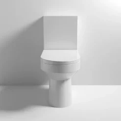 Milton Modern Round Comfort Height Toilet + Soft Close Seat