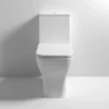 Milton Modern Square Comfort Height Toilet + Soft Close Seat 2 Milton Modern Square Comfort Height Toilet + Soft Close Seat -Bathroom And Toilet mschtd1