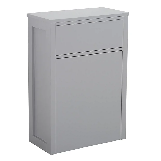 Montrose 585mm Dove Grey WC Unit Only (Depth 300mm) 3 Montrose 585mm Dove Grey WC Unit Only (Depth 300mm)