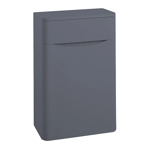 Monza Matt Grey 500mm Wide WC Unit (Depth 200mm) 4 Monza Matt Grey 500mm Wide WC Unit (Depth 200mm) - Image 2