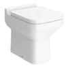 Monza Square Back To Wall Toilet + Soft Close Seat