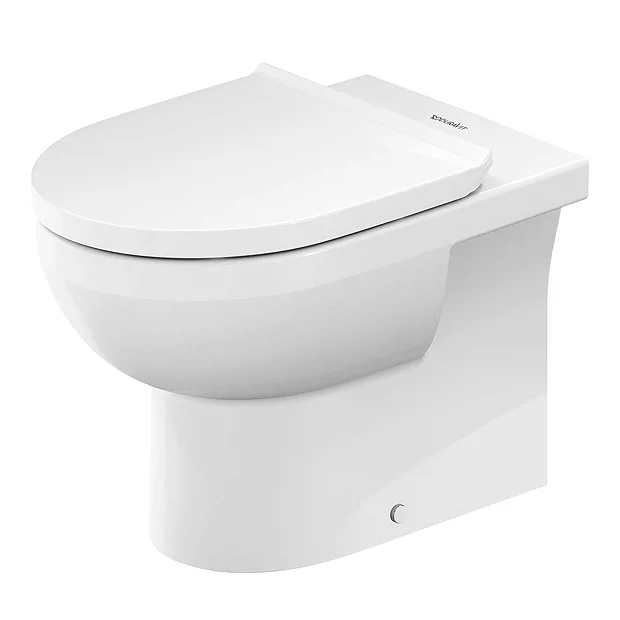 Duravit No.1 570mm Rimless Back To Wall Toilet Pan + Seat 4 Duravit No.1 570mm Rimless Back To Wall Toilet Pan + Seat - Image 2