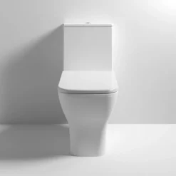 Nuie Ava Rimless Short Projection Close Coupled Toilet + Soft Close Seat 9 Nuie Ava Rimless Short Projection Close Coupled Toilet + Soft Close Seat -Bathroom And Toilet ncg450 d2
