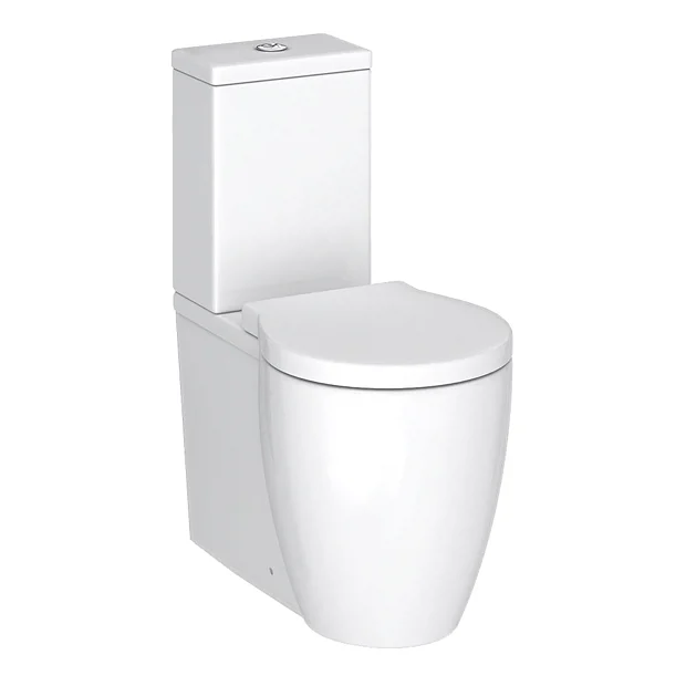 Nuie Darwin Flush To Wall Toilet + Soft Close Seat 4 Nuie Darwin Flush To Wall Toilet + Soft Close Seat - Image 2