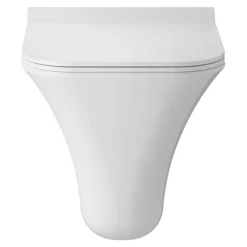 Hudson Reed Grace Rimless Wall Hung Pan & Soft Close Seat -Bathroom And Toilet nct140 d1