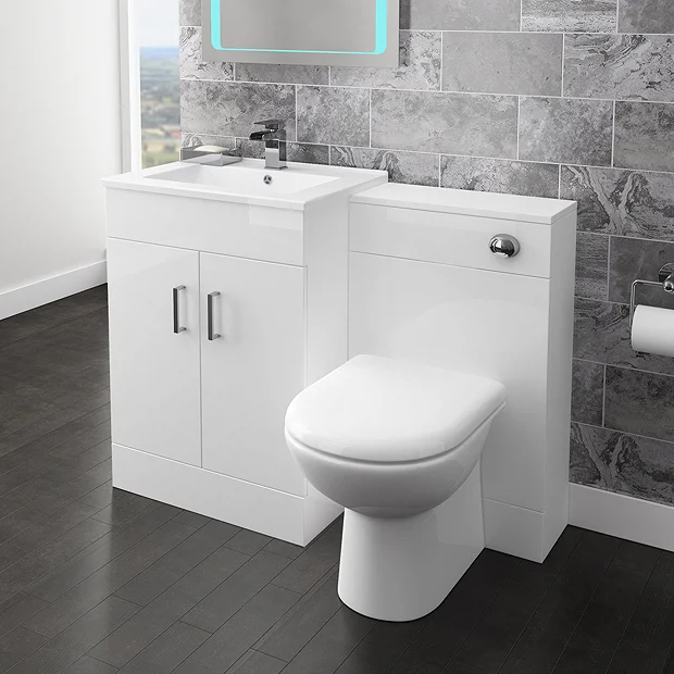 Nova 500mm BTW Toilet Unit Inc. Cistern + Soft Close Seat (Depth 200mm) 3 Nova 500mm BTW Toilet Unit Inc. Cistern + Soft Close Seat (Depth 200mm)