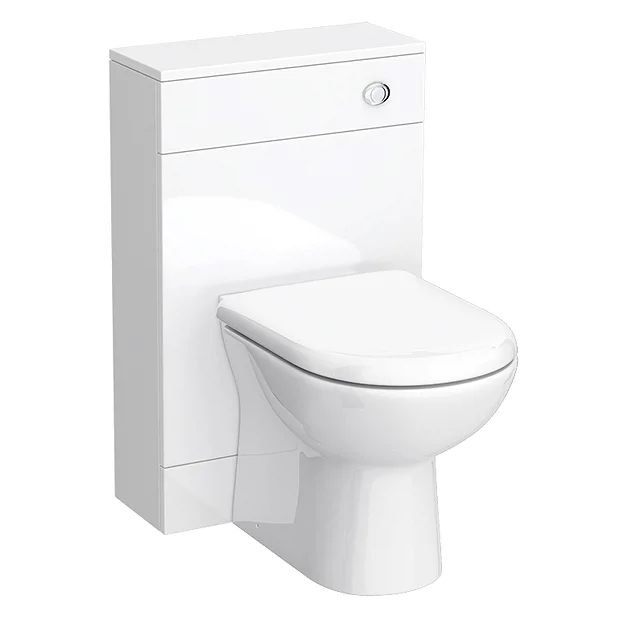 Nova 500mm BTW Toilet Unit Inc. Cistern + Soft Close Seat (Depth 200mm) 4 Nova 500mm BTW Toilet Unit Inc. Cistern + Soft Close Seat (Depth 200mm) - Image 2