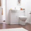 Sienna 500mm BTW Toilet Unit Inc. Cistern + Soft Close Seat (Depth 200mm) 2 Sienna 500mm BTW Toilet Unit Inc. Cistern + Soft Close Seat (Depth 200mm) -Bathroom And Toilet nvs142btw002nts010 d3
