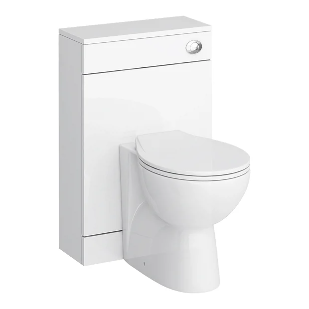 Sienna 500mm BTW Toilet Unit Inc. Cistern + Soft Close Seat (Depth 200mm) 4 Sienna 500mm BTW Toilet Unit Inc. Cistern + Soft Close Seat (Depth 200mm) - Image 2