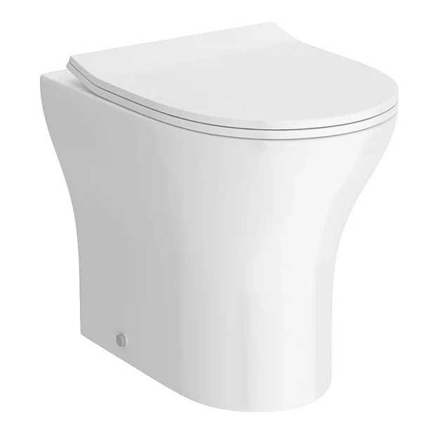 Orion Modern Back To Wall Pan + Soft Close Slimline Seat 4 Orion Modern Back To Wall Pan + Soft Close Slimline Seat - Image 2