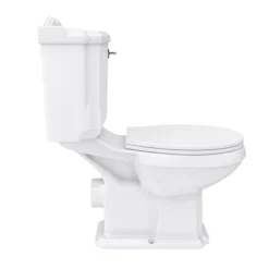 Oxford Close Coupled Traditional Toilet WC With Toilet Seat 12 Oxford Close Coupled Traditional Toilet WC With Toilet Seat -Bathroom And Toilet oxp01 n d3
