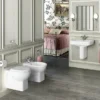 Burlington Wall Hung WC Pan -Bathroom And Toilet p10 d2