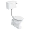 Burlington Concealed S Trap Bottom Outlet Low-Level WC With 520mm Ceramic Lever Cistern 2 Burlington Concealed S Trap Bottom Outlet Low-Level WC With 520mm Ceramic Lever Cistern -Bathroom And Toilet p19c24t31chr l