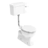 Burlington Concealed S Trap Bottom Outlet Low-Level WC With 440mm Ceramic Lever Cistern 1 Burlington Concealed S Trap Bottom Outlet Low-Level WC With 440mm Ceramic Lever Cistern -Bathroom And Toilet p19c3t31chr l