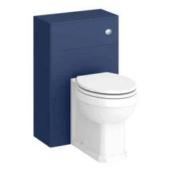Period Bathroom Co. 500mm Cobalt Blue Toilet Unit With Cistern + Traditional Pan 9 Period Bathroom Co. 500mm Cobalt Blue Toilet Unit With Cistern + Traditional Pan -Bathroom And Toilet pbc5blwc l